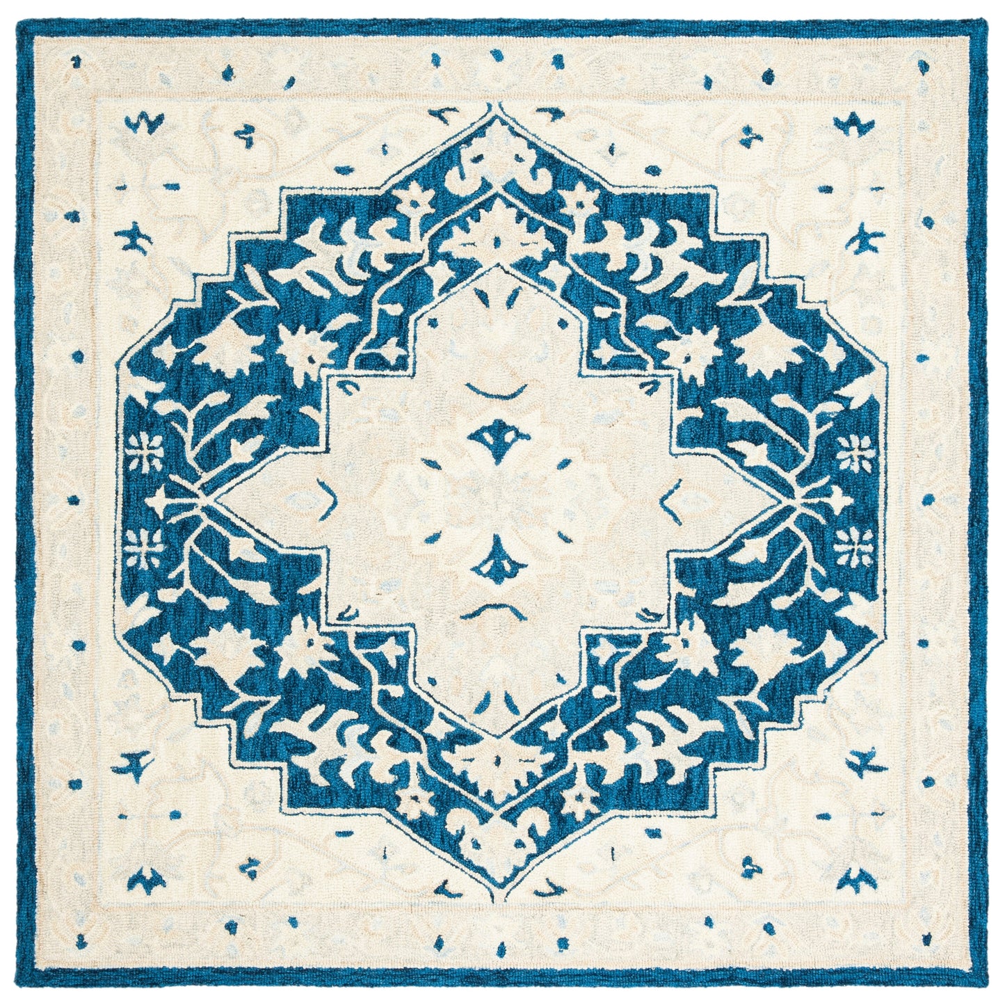 SAFAVIEH Handmade Micro-Loop Selveta Wool Rug