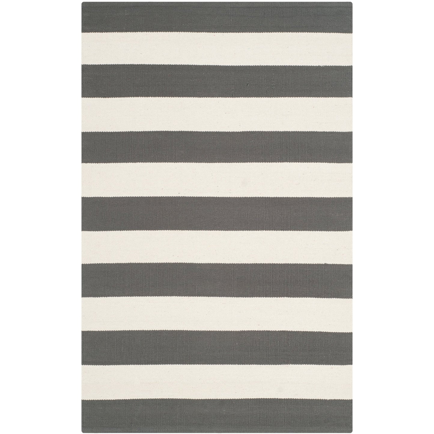 SAFAVIEH Handmade Montauk Geltrude Stripe Cotton Flatweave Rug