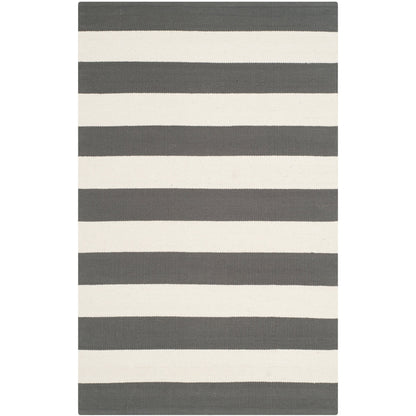 SAFAVIEH Handmade Montauk Geltrude Stripe Cotton Flatweave Rug