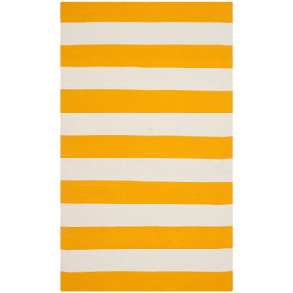 SAFAVIEH Handmade Montauk Geltrude Stripe Cotton Flatweave Rug