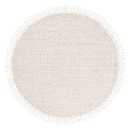 SAFAVIEH Handmade Natura Estel Wool Fringe Rug