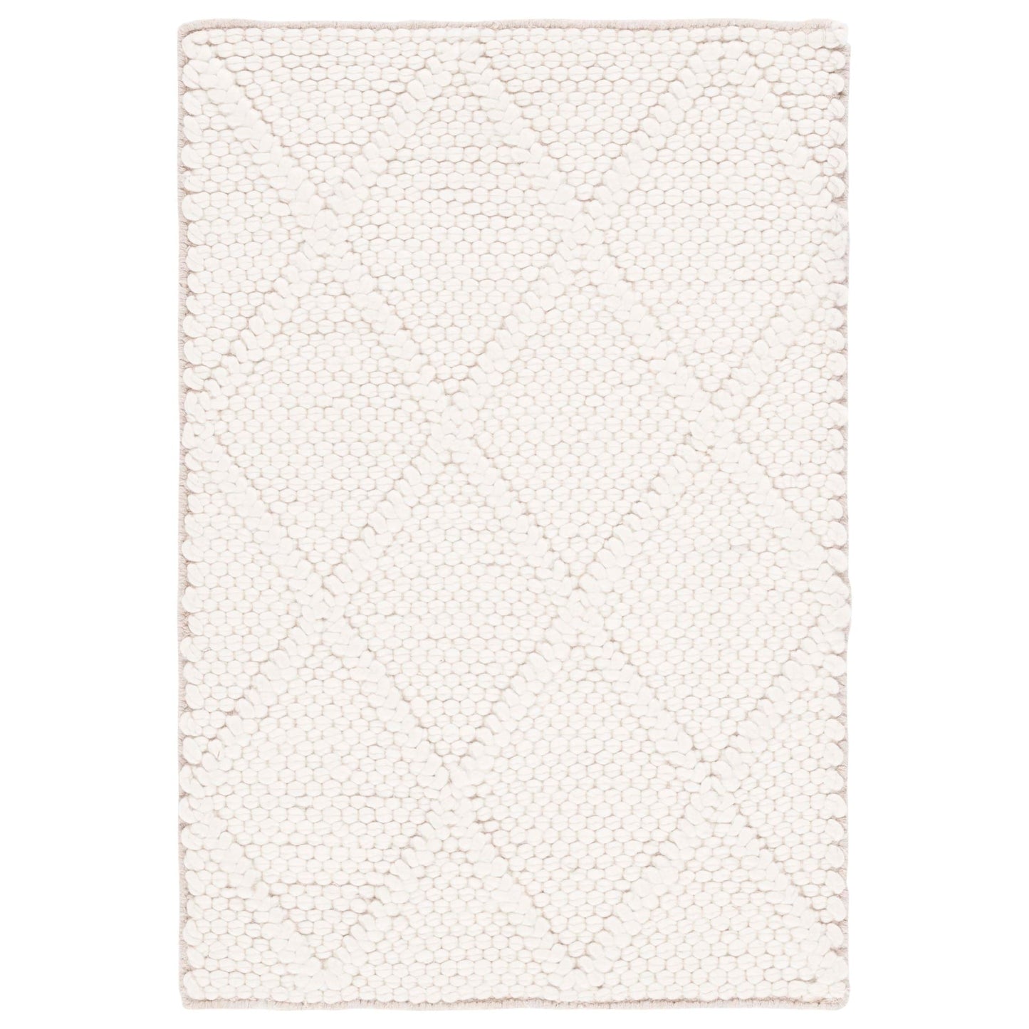 SAFAVIEH Handmade Natura Metje Wool/ Viscose Trellis Rug