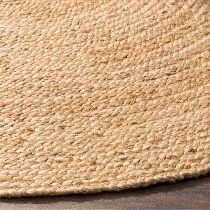 SAFAVIEH Handmade Natural Fiber Jolette Bordered Round Jute Rug