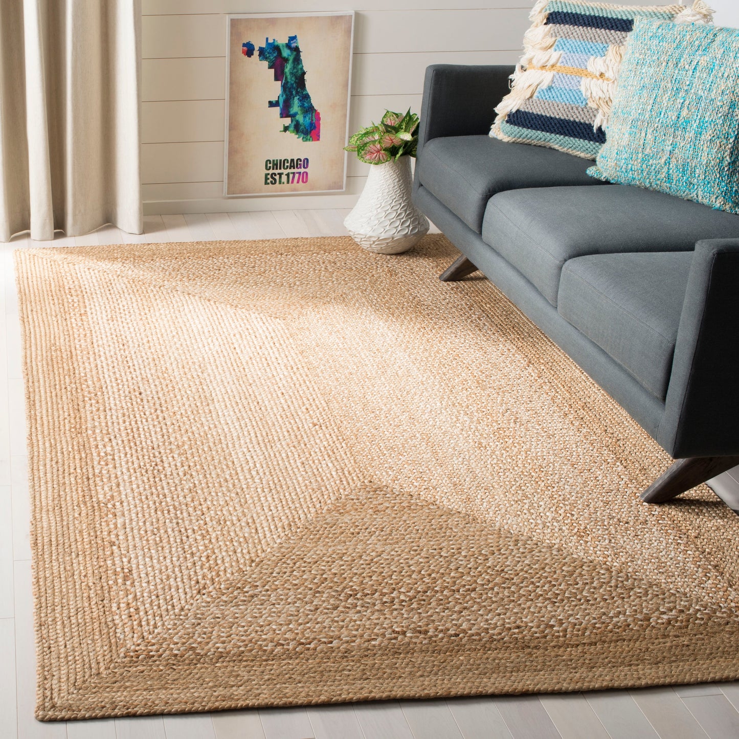 SAFAVIEH Handmade Natural Fiber Ronette Jute Rug