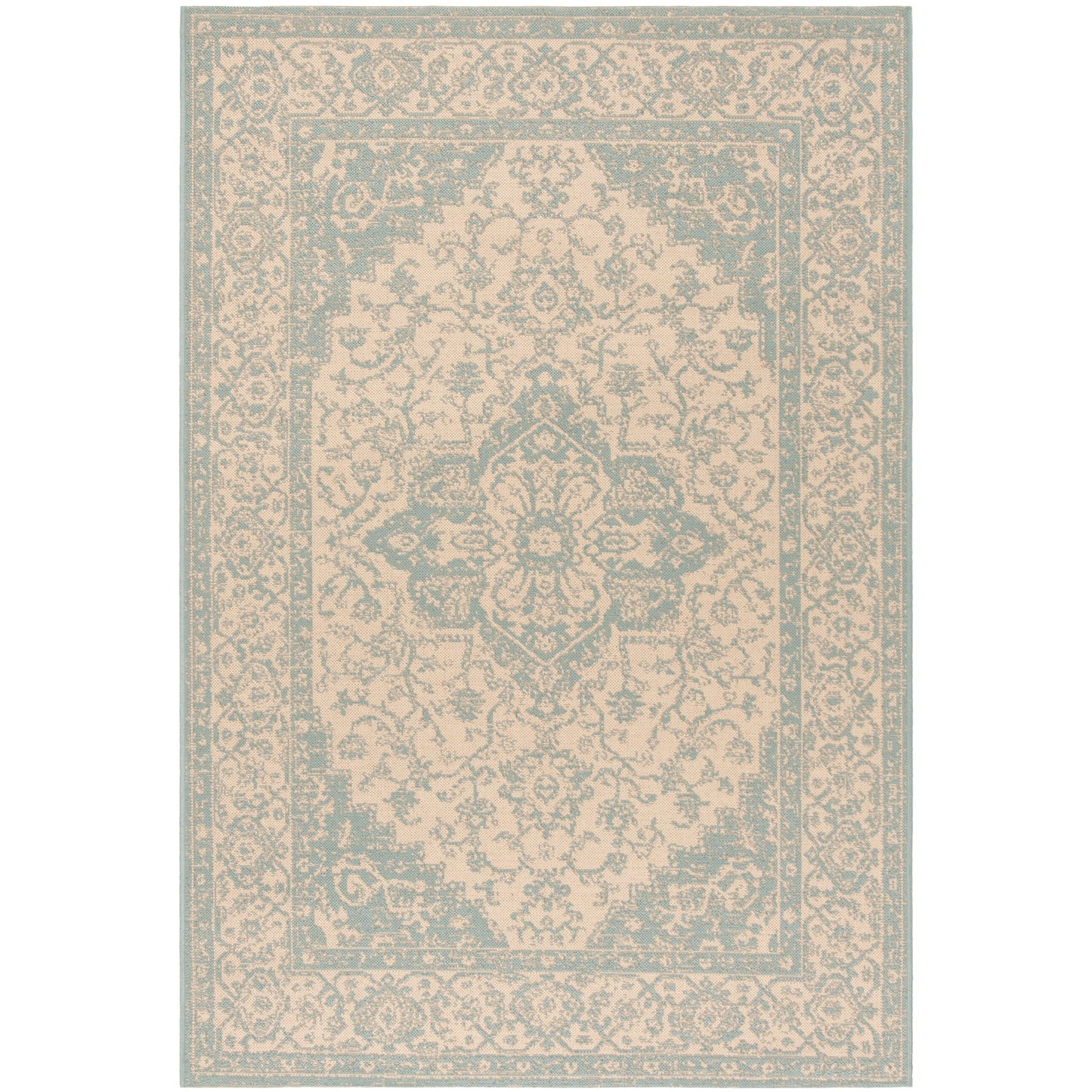 SAFAVIEH Linden Louann Indoor/ Outdoor Waterproof Patio Backyard Rug