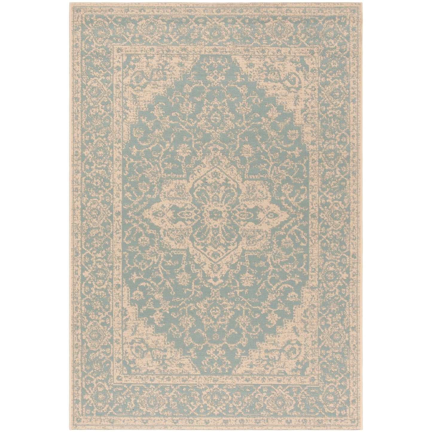 SAFAVIEH Linden Louann Indoor/ Outdoor Waterproof Patio Backyard Rug