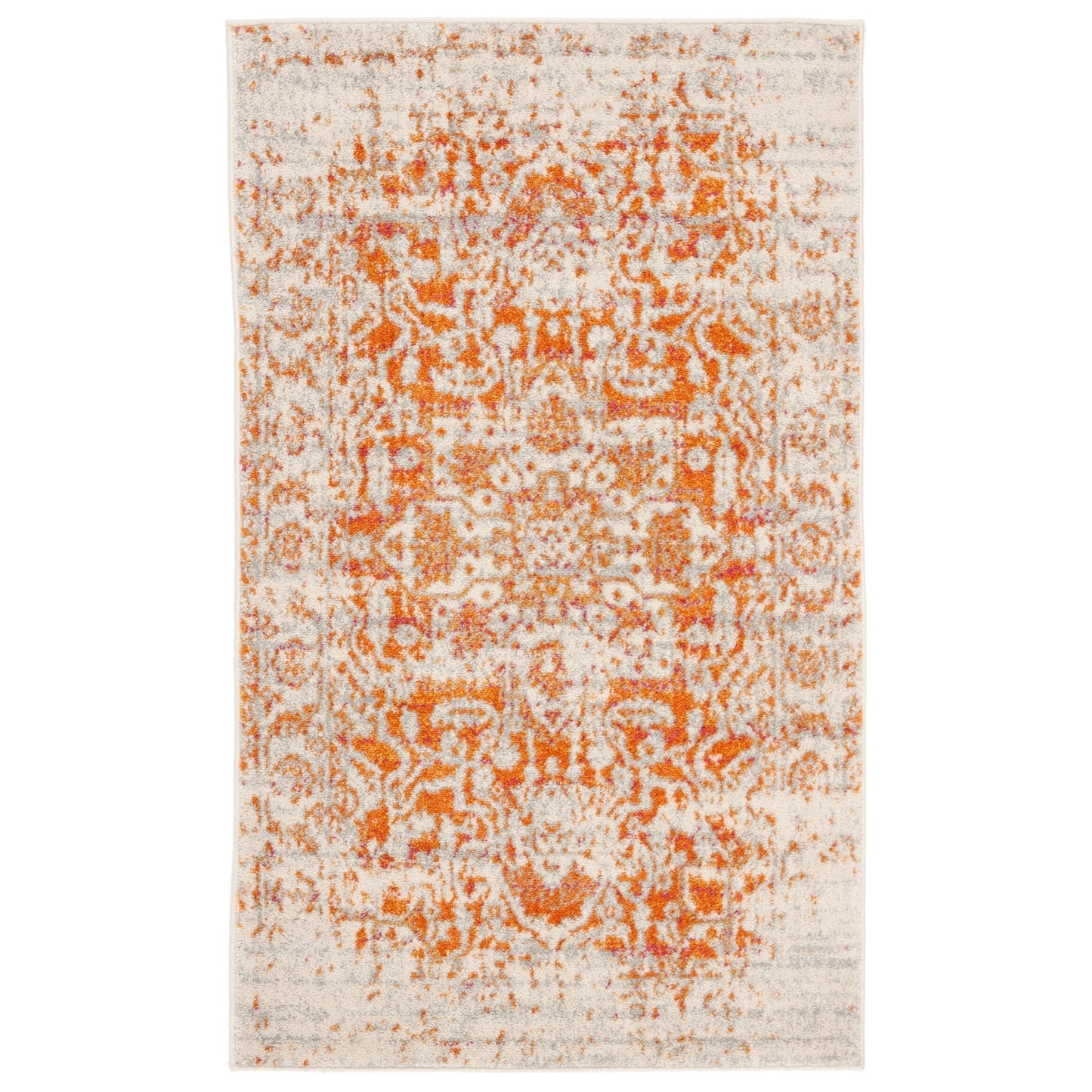 SAFAVIEH Madison Delois Medallion Rustic Farmhouse Distressed Rug
