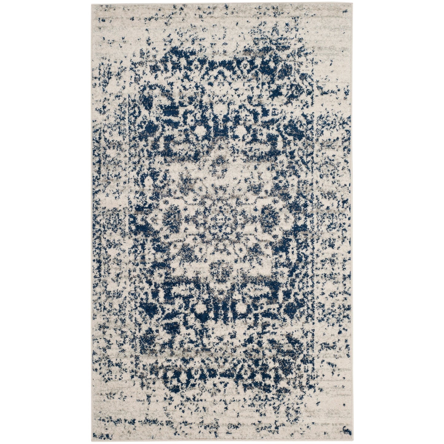 SAFAVIEH Madison Delois Medallion Rustic Farmhouse Distressed Rug