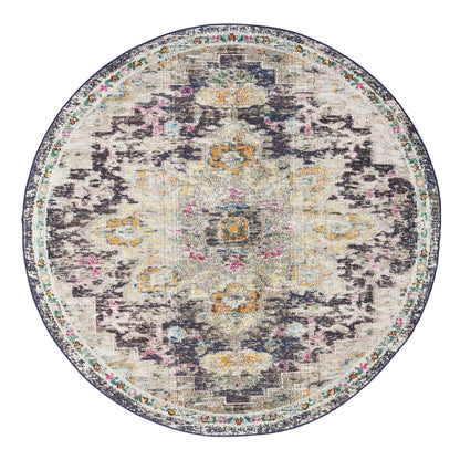 SAFAVIEH Madison Katelijne Boho Medallion Distressed Area Rug