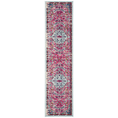SAFAVIEH Madison Libusa Boho Medallion Distressed Rug