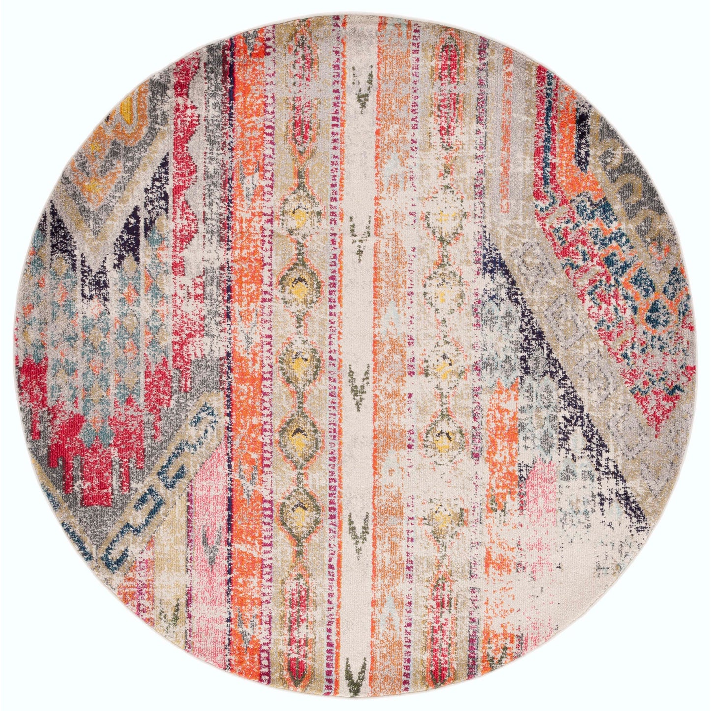 SAFAVIEH Monaco Brunhildis Distressed Boho Rug