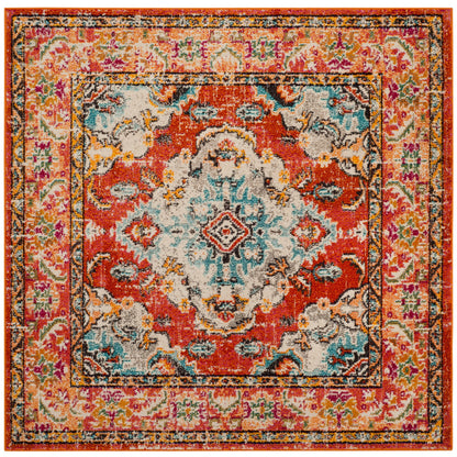 SAFAVIEH Monaco Oceane Boho Medallion Distressed Area Rug