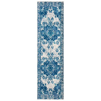 SAFAVIEH Monaco Oceane Boho Medallion Distressed Area Rug