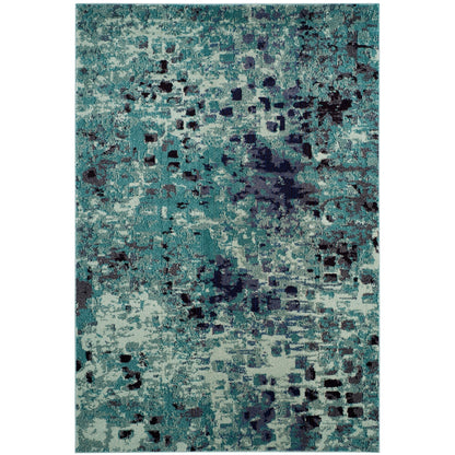SAFAVIEH Monaco Panna Boho Abstract Modern Watercolor Area Rug