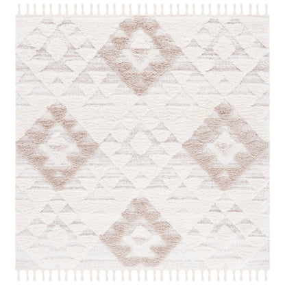 SAFAVIEH Moroccan Tassel Shag Delores 2-inch Thick Rug