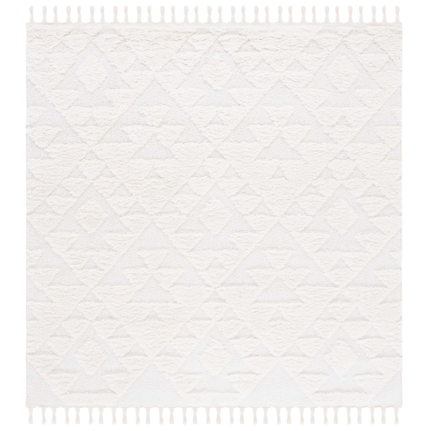 SAFAVIEH Moroccan Tassel Shag Delores 2-inch Thick Rug