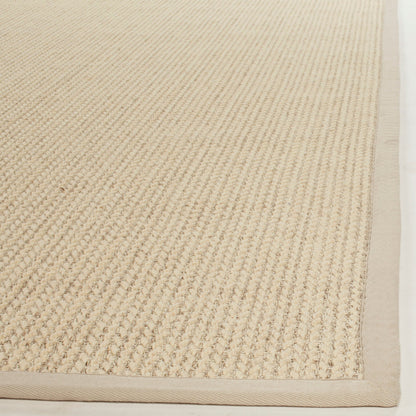 SAFAVIEH Natural Fiber Evia Sisal & Wool Rug