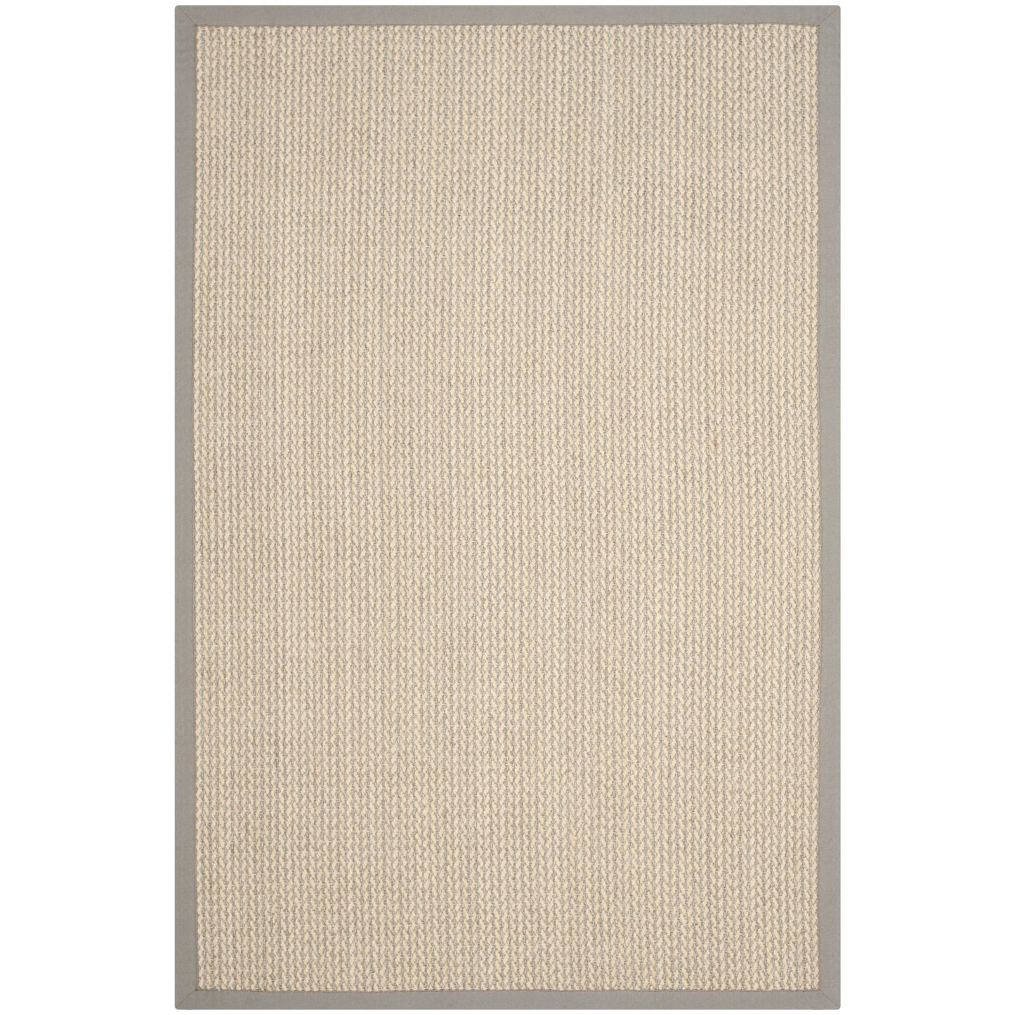 SAFAVIEH Natural Fiber Evia Sisal & Wool Rug