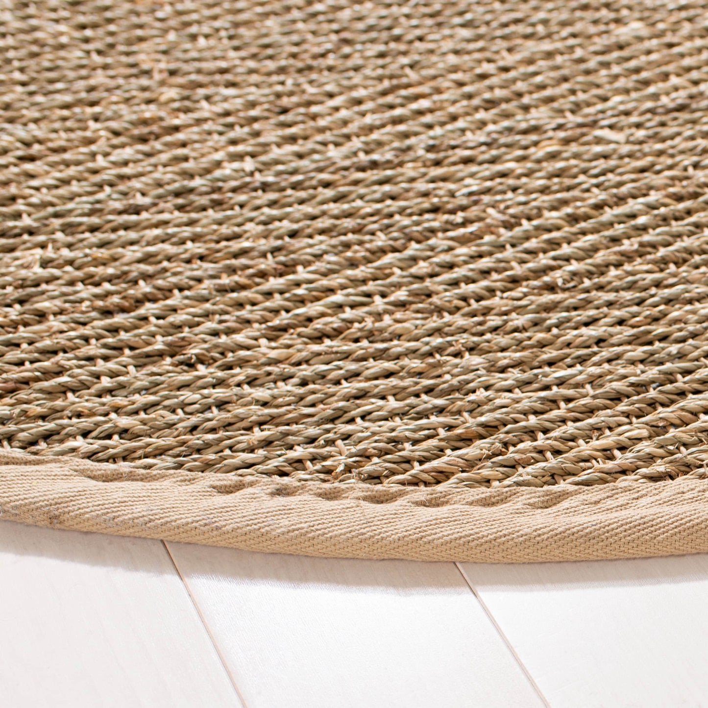 SAFAVIEH Natural Fiber Trilby Herringbone Seagrass Rug