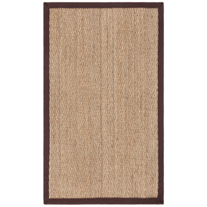 SAFAVIEH Natural Fiber Trilby Herringbone Seagrass Rug