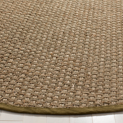 SAFAVIEH Natural Fiber Zymryd Basketweave Seagrass Rug