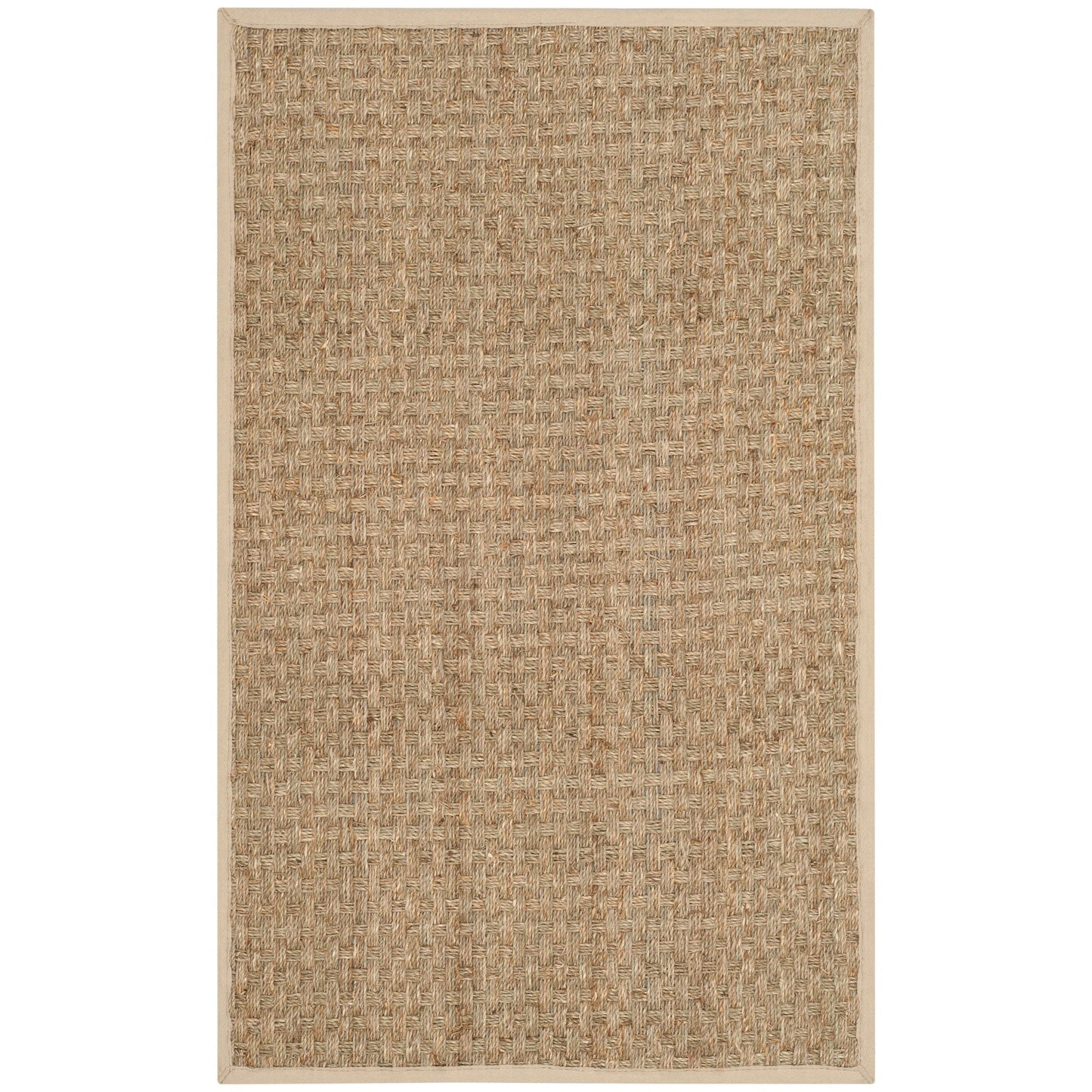 SAFAVIEH Natural Fiber Zymryd Basketweave Seagrass Rug