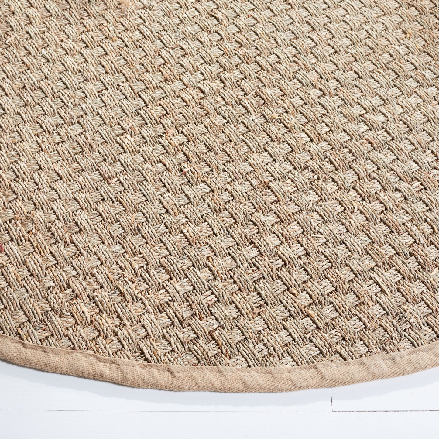 SAFAVIEH Natural Fiber Zymryd Basketweave Seagrass Rug
