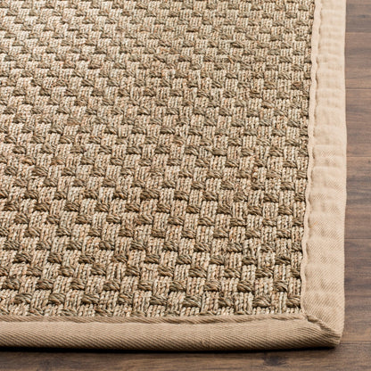 SAFAVIEH Natural Fiber Zymryd Basketweave Seagrass Rug