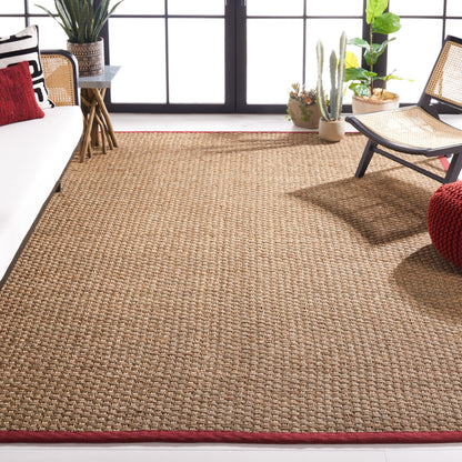 SAFAVIEH Natural Fiber Zymryd Basketweave Seagrass Rug