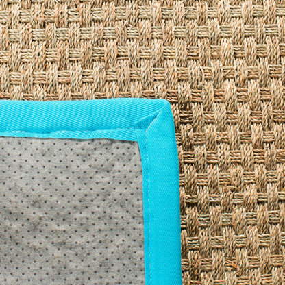 SAFAVIEH Natural Fiber Zymryd Basketweave Seagrass Rug