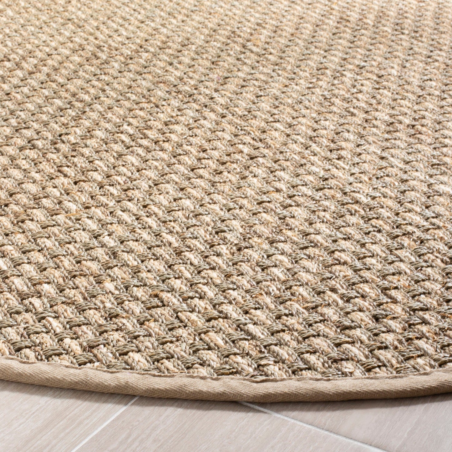 SAFAVIEH Stas Margery Seagrass Area Rug