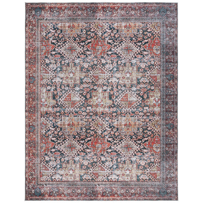 SAFAVIEH Tucson Machine Washable Slip Resistant Eldora Traditional Rug