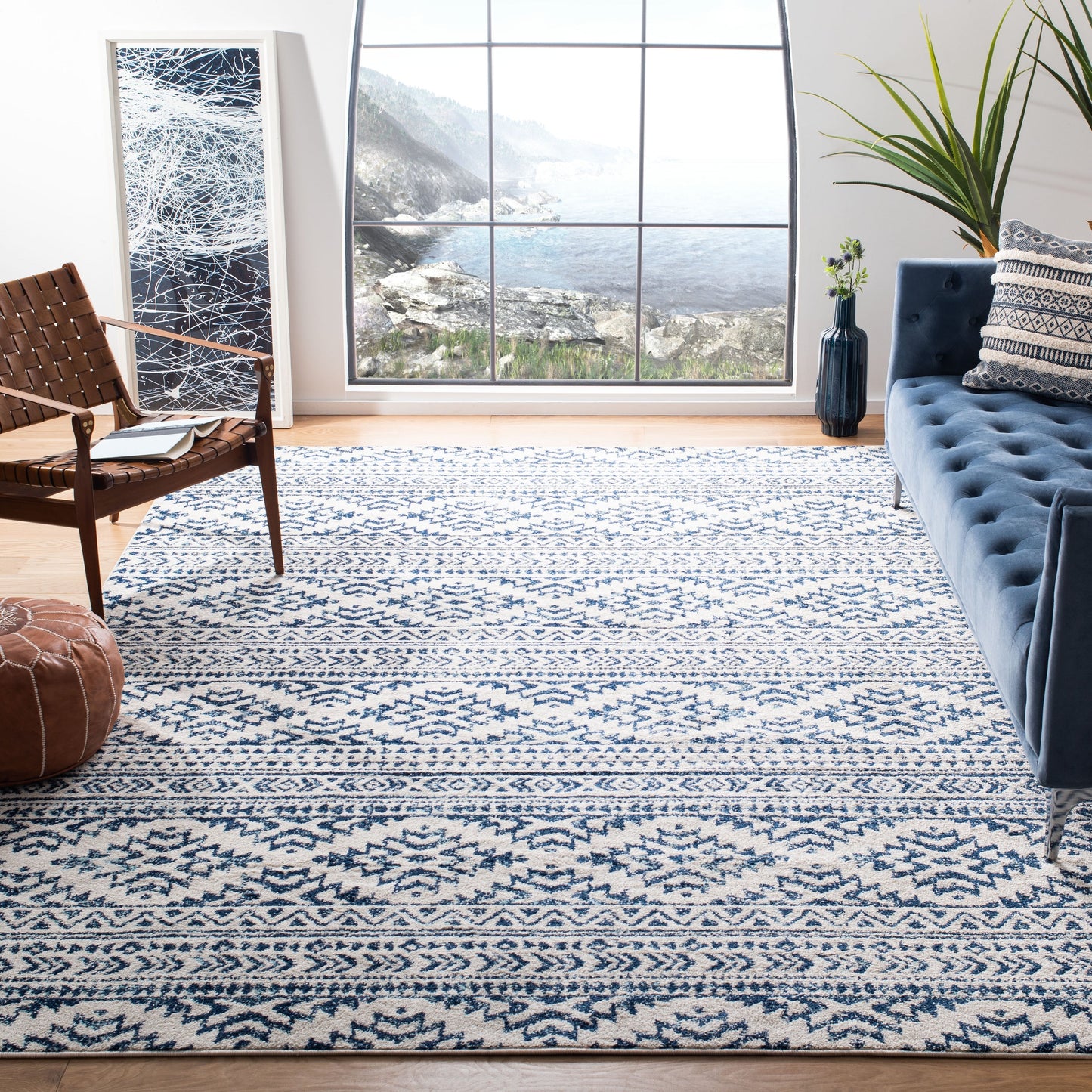 SAFAVIEH Tulum Vetuta Moroccan Boho Chic Area Rug