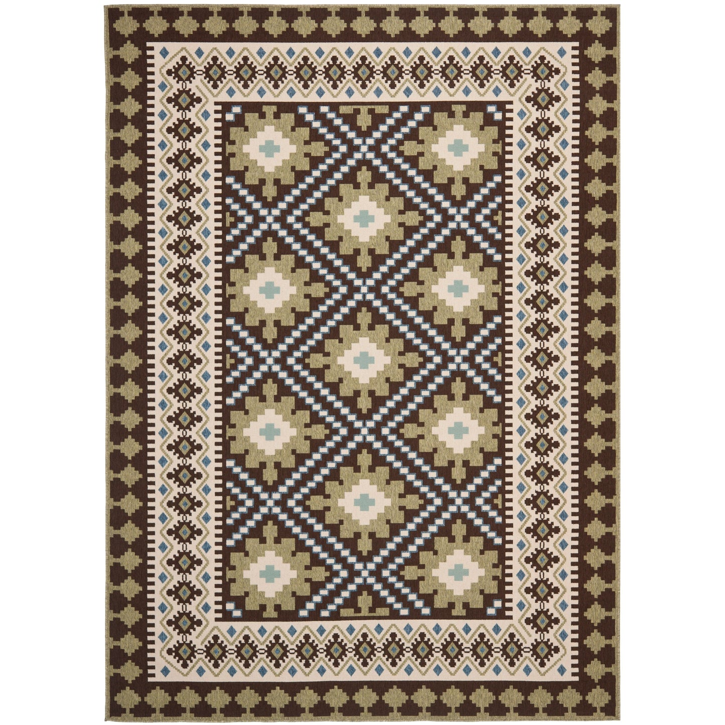 SAFAVIEH Veranda Rita Indoor/ Outdoor Waterproof Patio Backyard Rug