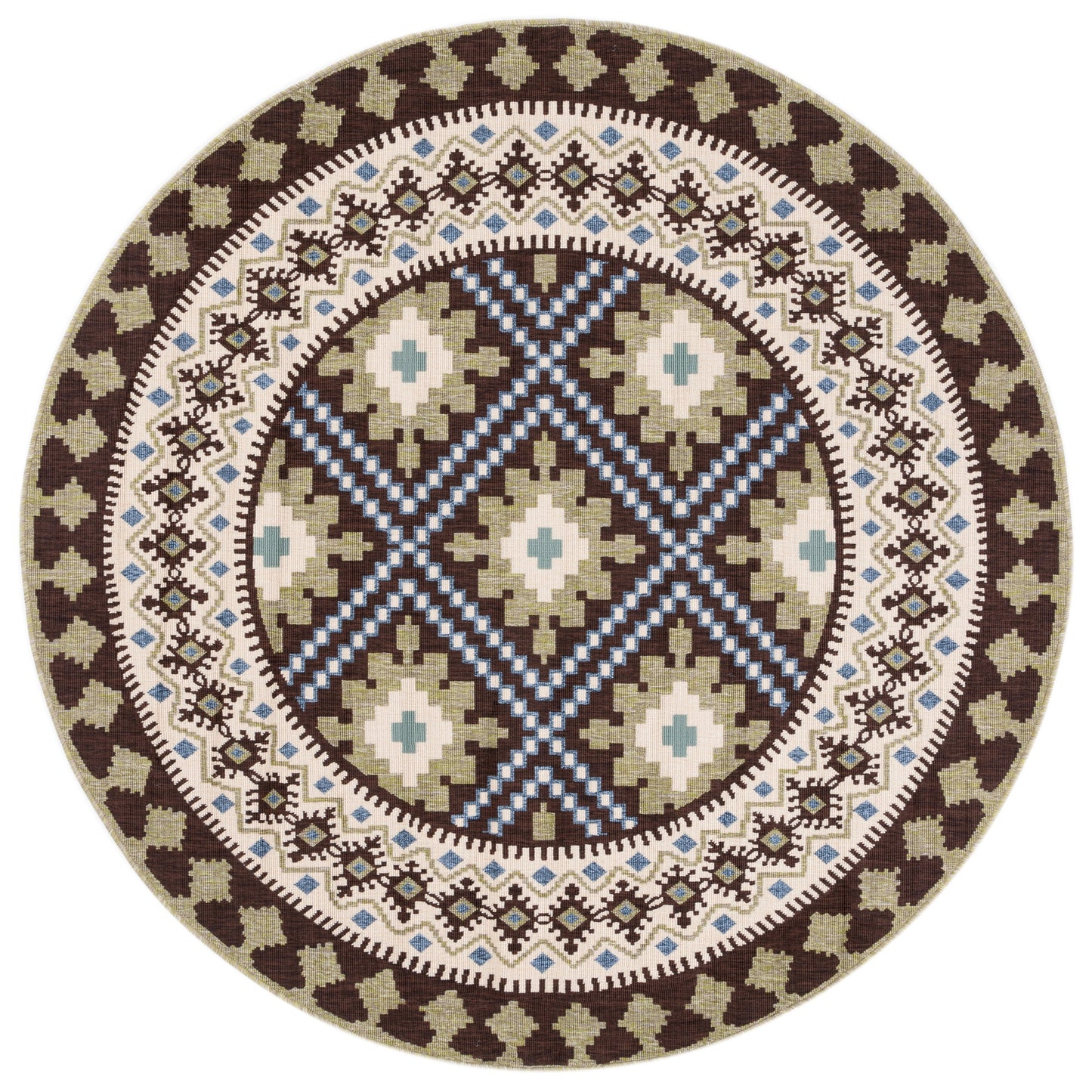 SAFAVIEH Veranda Rita Indoor/ Outdoor Waterproof Patio Backyard Rug