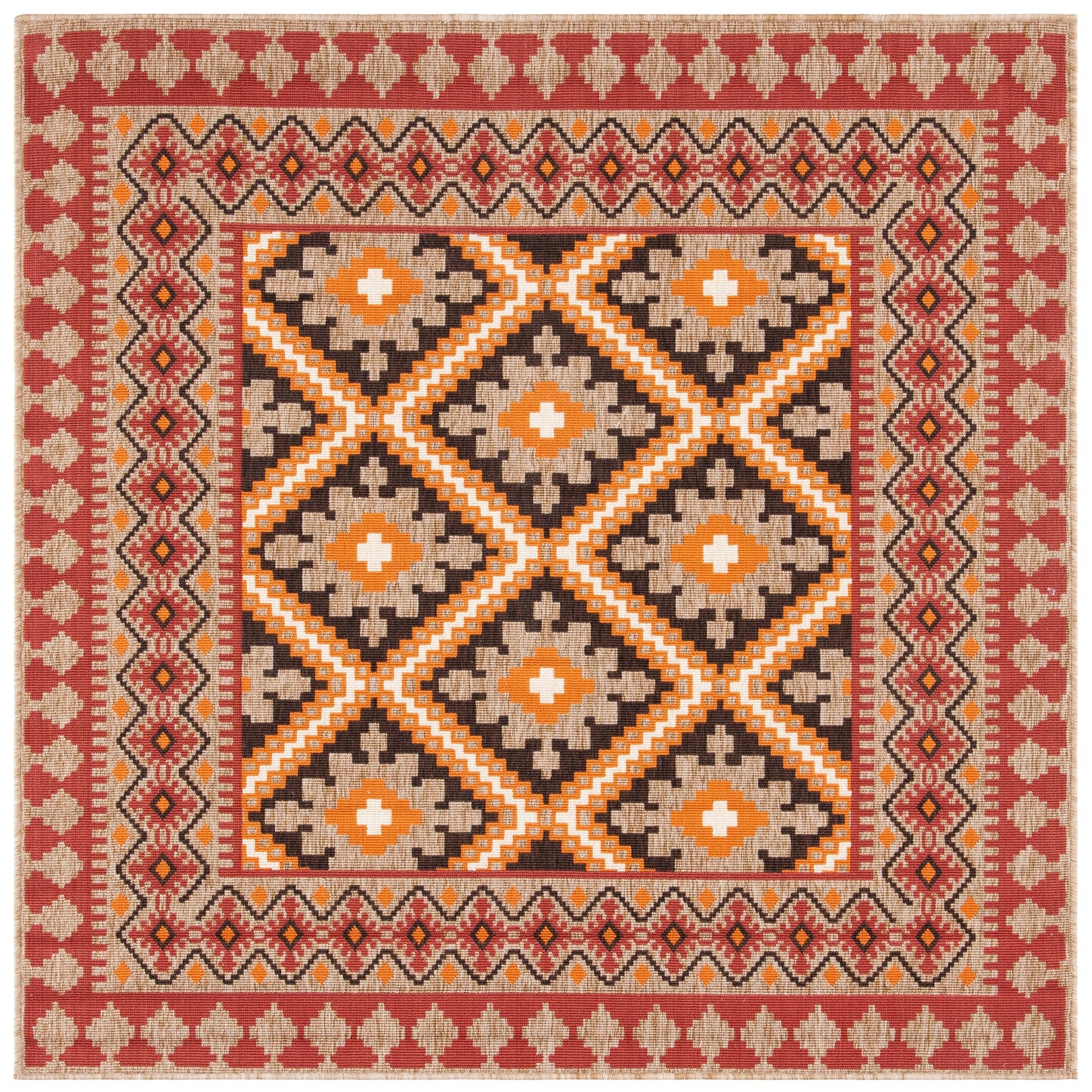 SAFAVIEH Veranda Rita Indoor/ Outdoor Waterproof Patio Backyard Rug