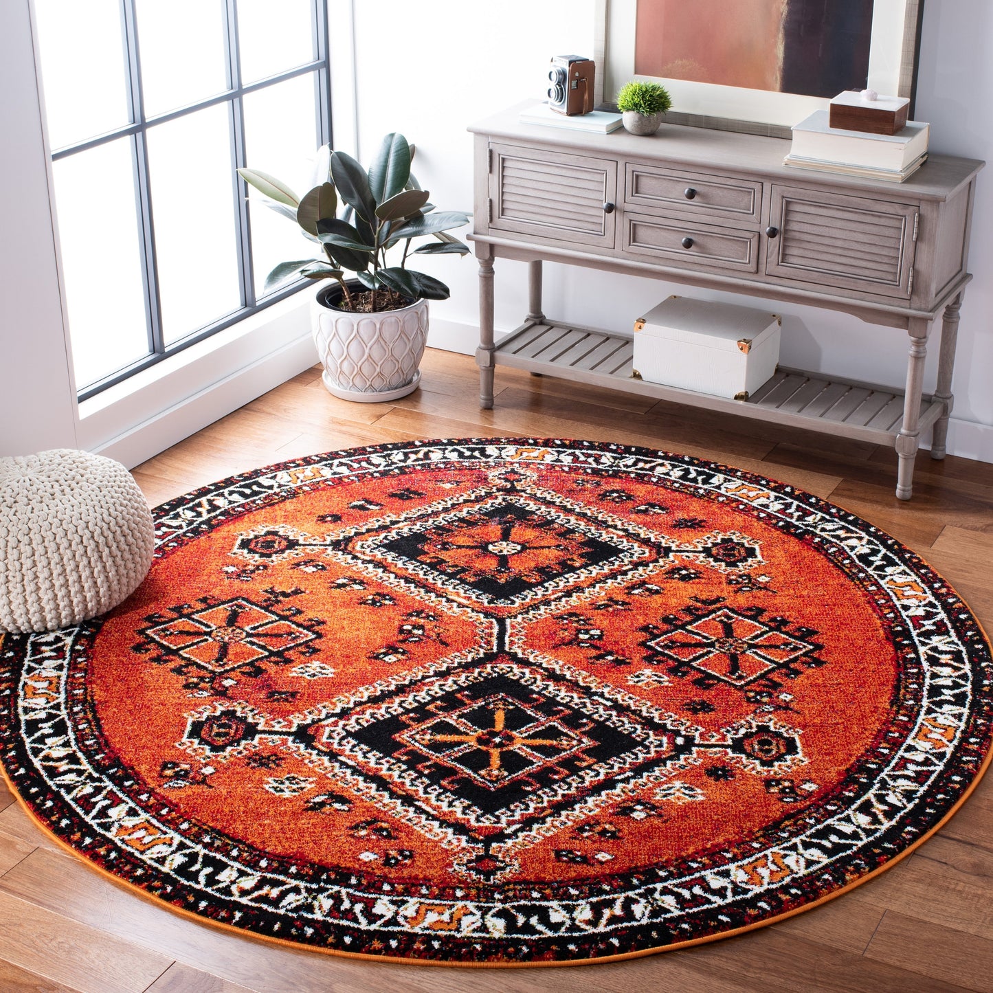 SAFAVIEH Vintage Hamadan Graine Traditional Rug