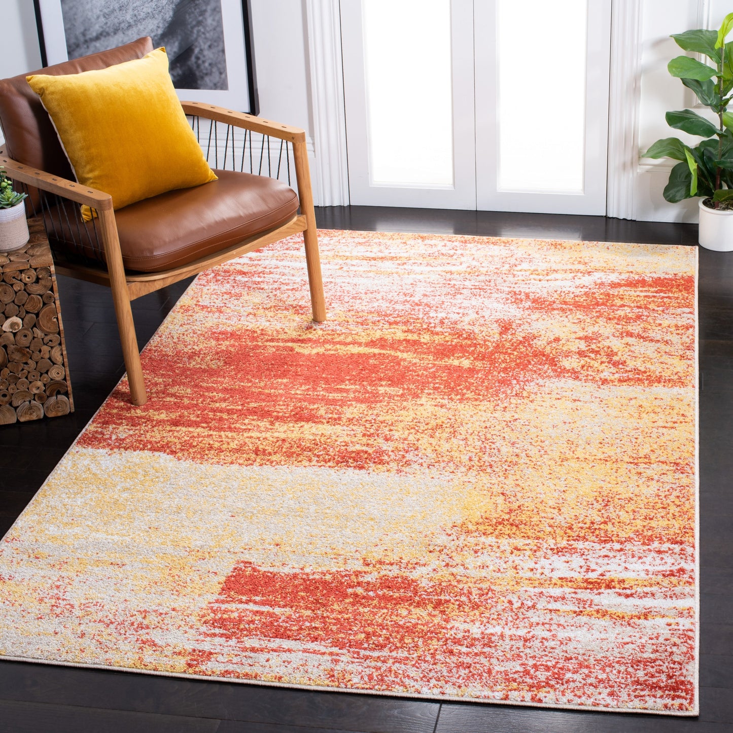 SAFAVIEH, Adirondack Allegonda Modern Abstract Rug