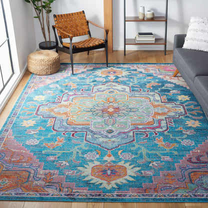 SAFAVIEH, Crystal Naimat Vintage Boho Medallion Rug