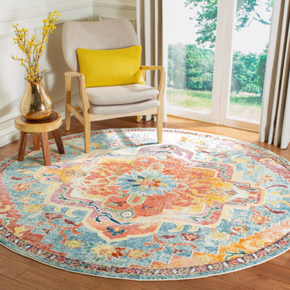 SAFAVIEH, Crystal Naimat Vintage Boho Medallion Rug