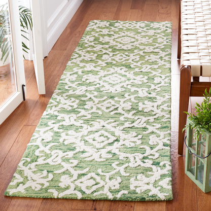 SAFAVIEH, Handmade Blossom Vesela Modern Floral Wool Rug