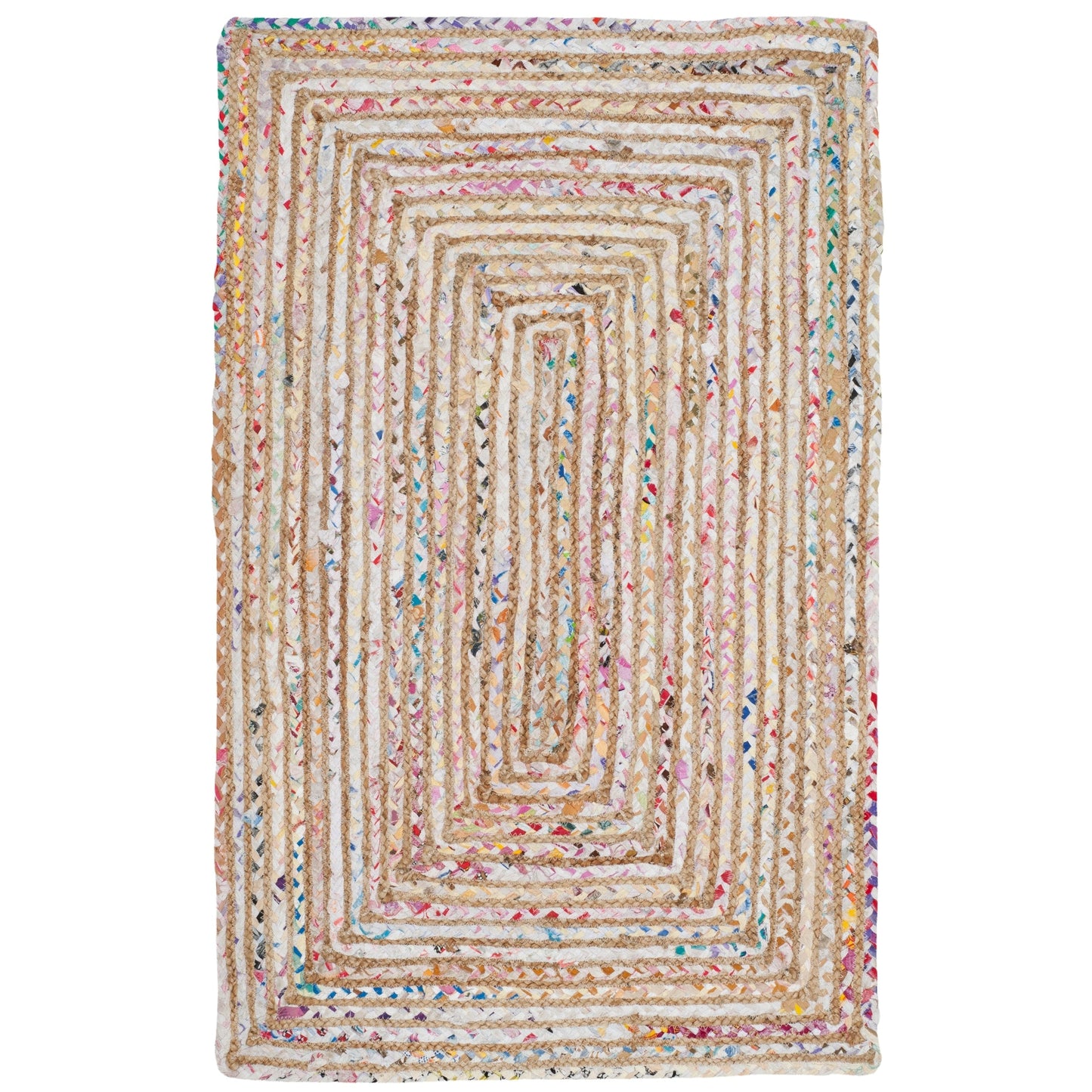 SAFAVIEH, Handmade Cape Cod Rietie Boho Coastal Jute Rug