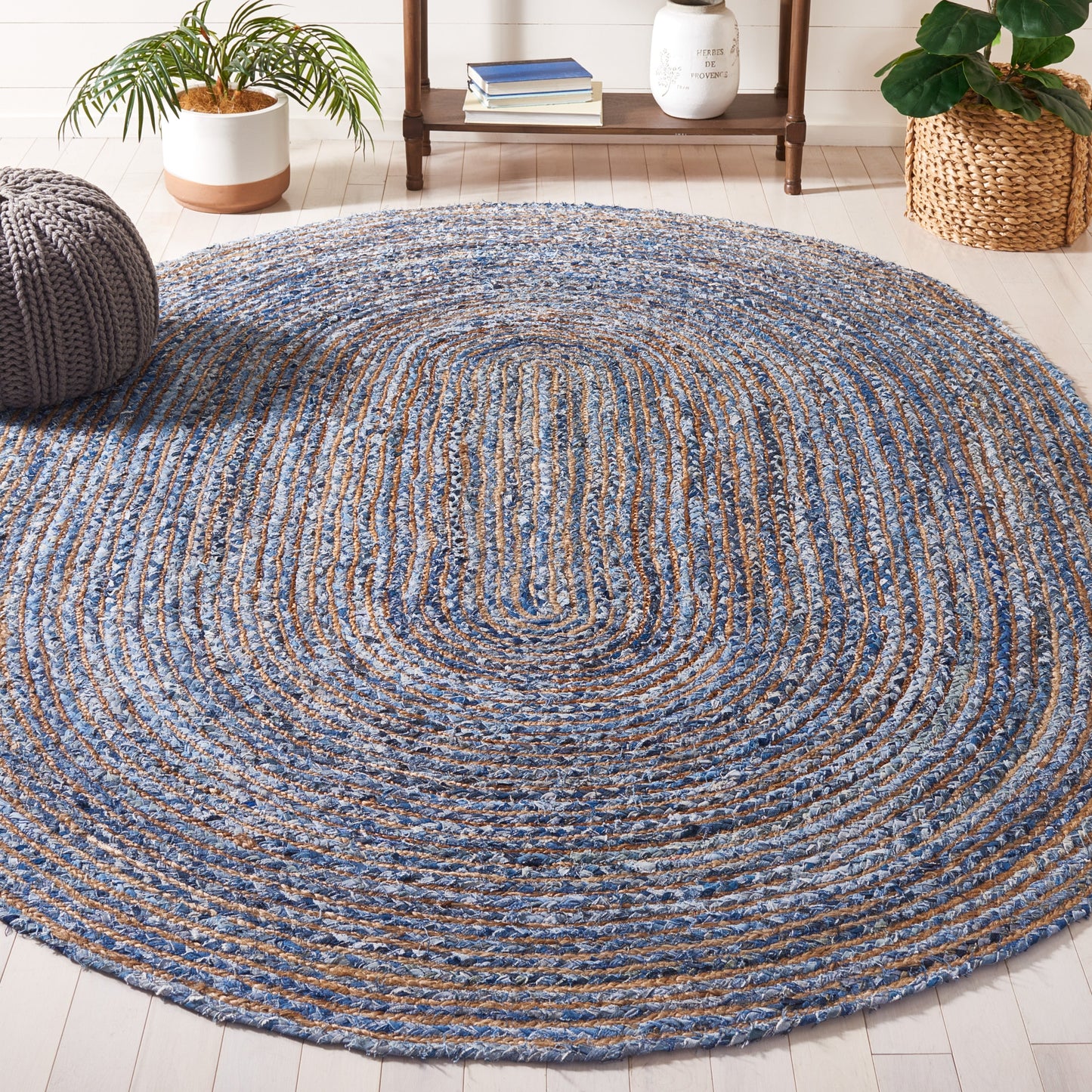 SAFAVIEH, Handmade Cape Cod Rietie Boho Coastal Jute Rug