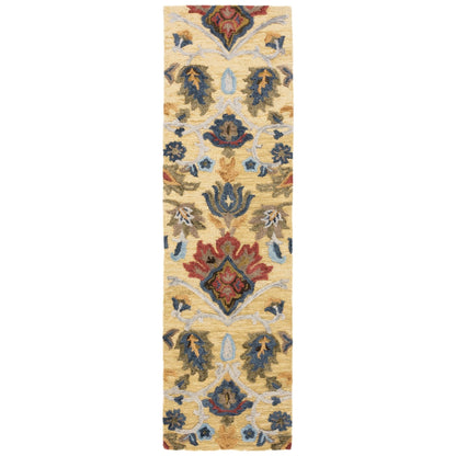 SAFAVIEH, Handmade Marietje Blossom French Country Wool Area Rug