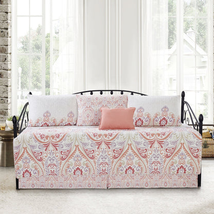 Serenta 6 Piece Cotton Blend Daybed Bedspread Coverlet Set - 75 x 39