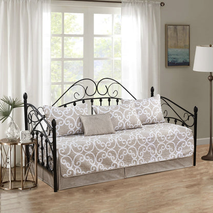 Serenta 6 Piece Cotton Blend Daybed Bedspread Coverlet Set - 75 x 39