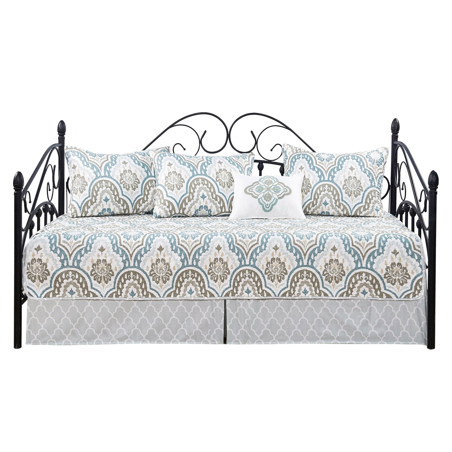 Serenta 6 Piece Cotton Blend Daybed Bedspread Coverlet Set - 75 x 39