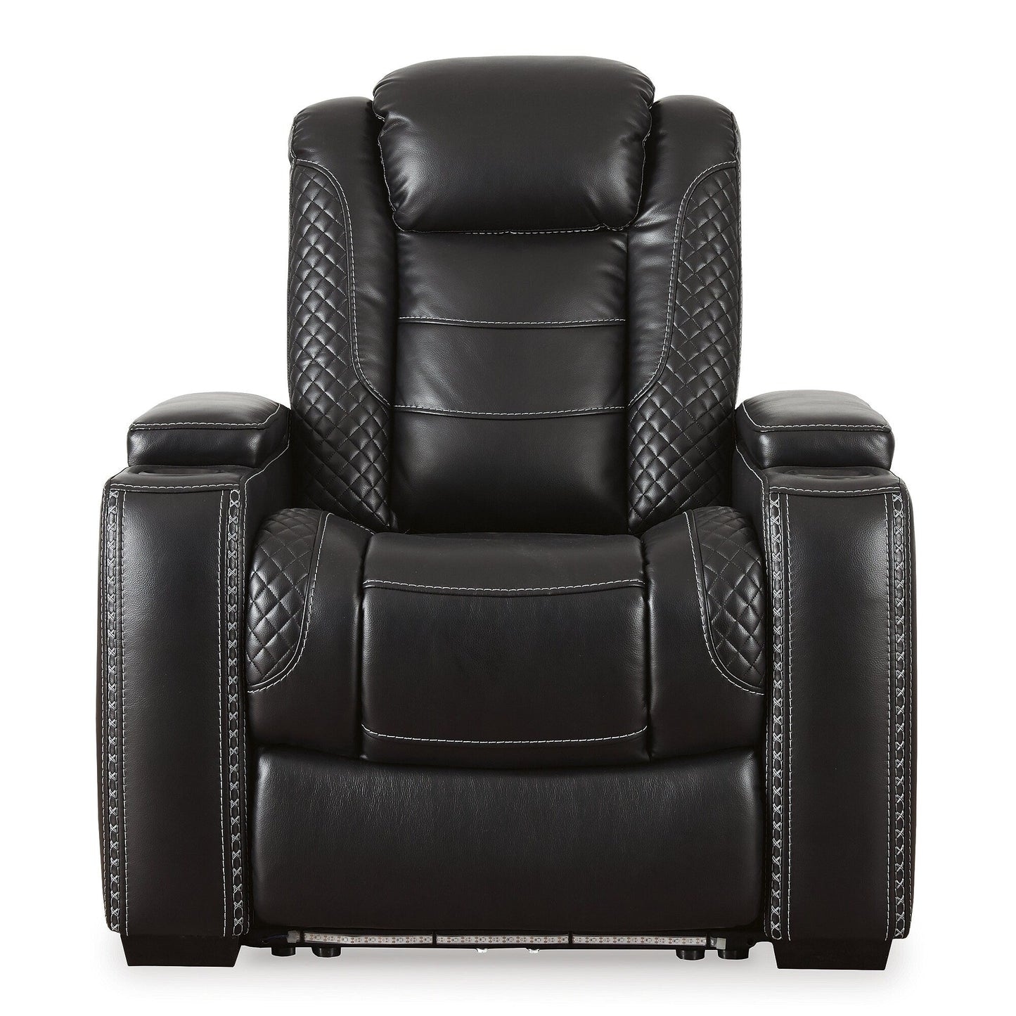 Signature Design by Ashley Party Time Black Power Recliner