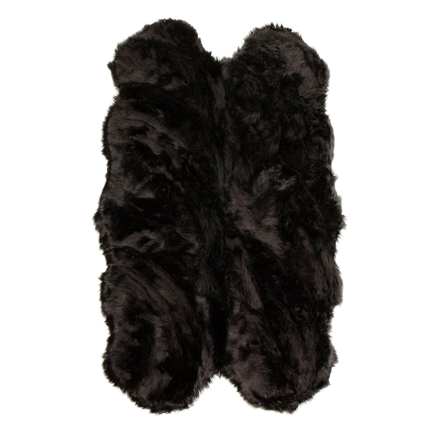 Silver Orchid Parrott Faux Fur Sheepskin Area Rug