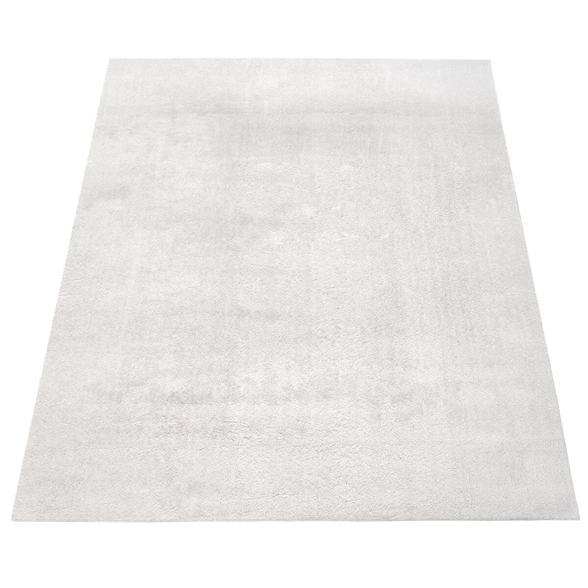 Soft Washable Area Rug with Anti-Slip Backing in solid Colors